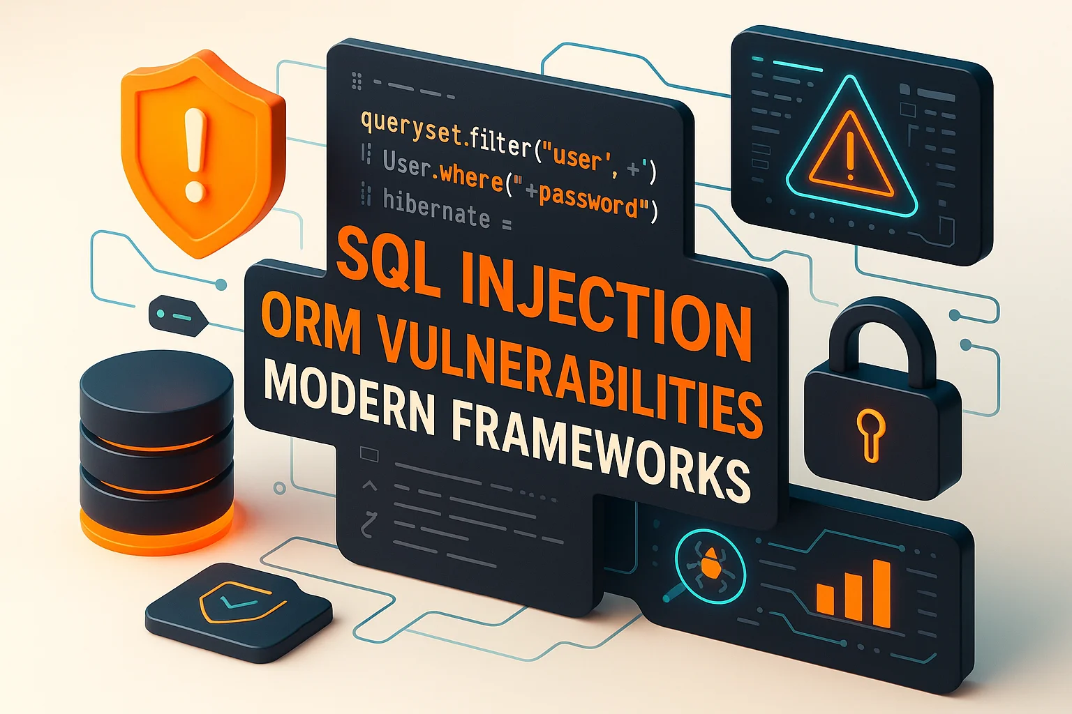 Featured image for: SQL Injection in ORMs 2025: Why Modern Frameworks Still Aren't Safe Featured image for: SQL Injection in ORMs 2025: Why Modern Frameworks Still Aren't Safe